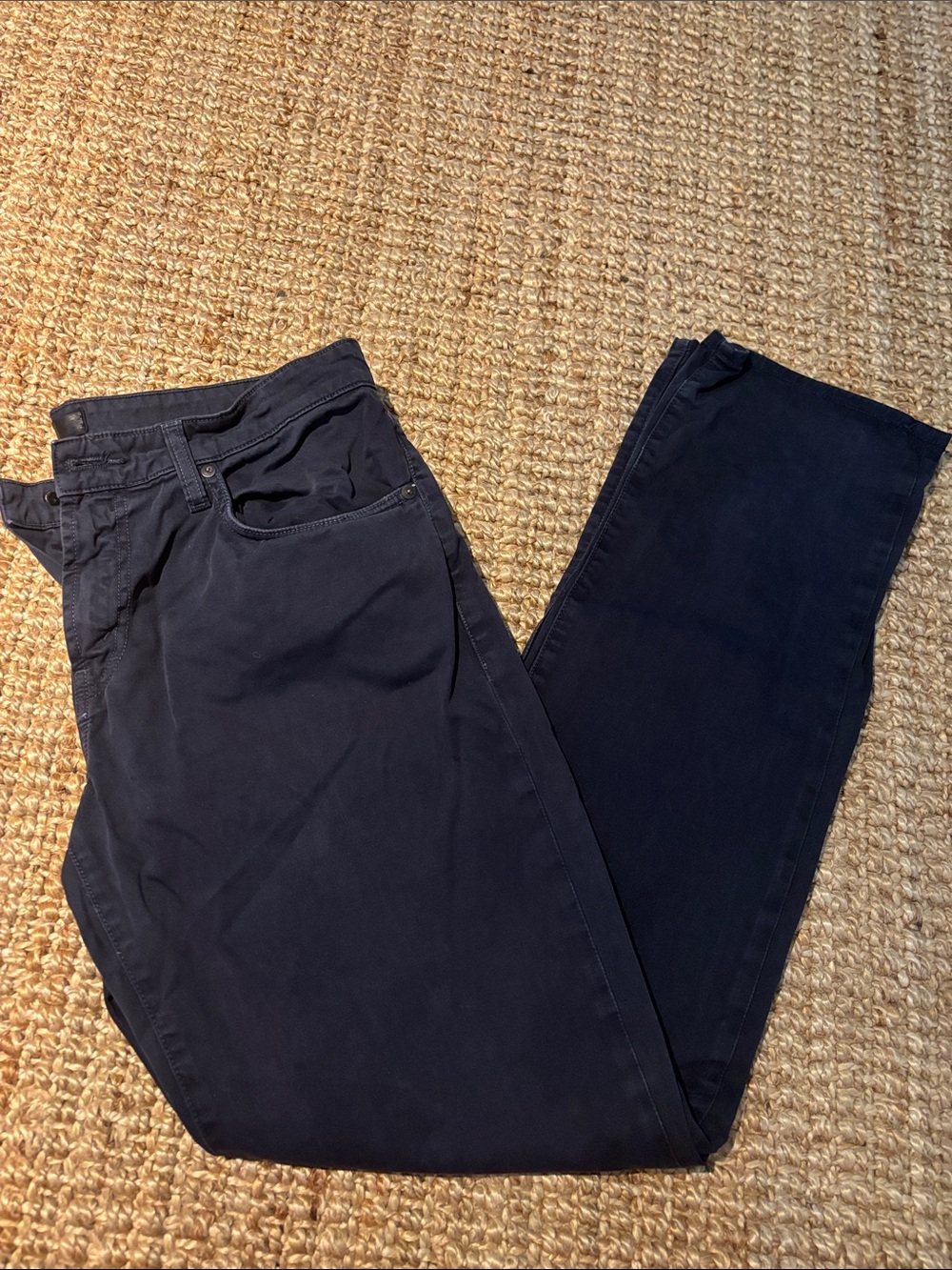 J Brand Classic Mens Black Chino Pants
